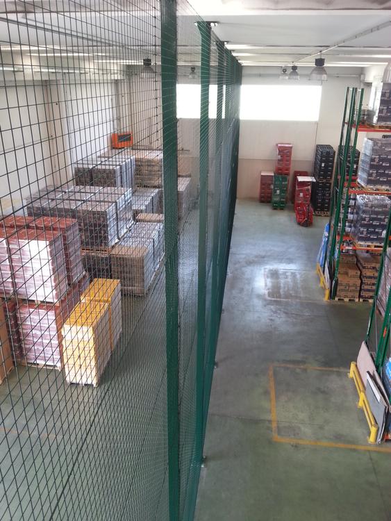 Recinzione di divisione interna