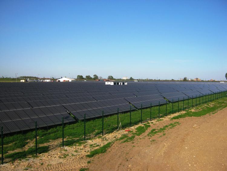 Recinzione impianto fotovoltaico