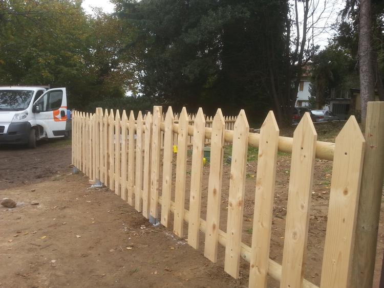 Staccionata in legno