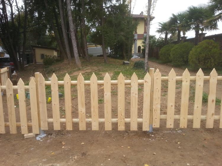 Staccionata in legno