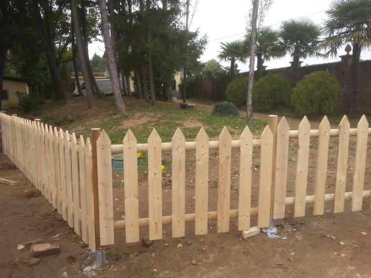 Staccionata in legno