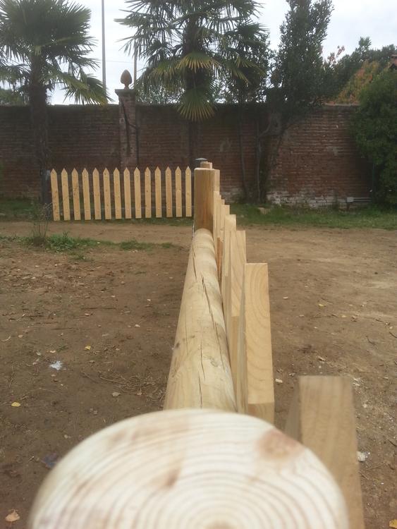 Staccionata in legno