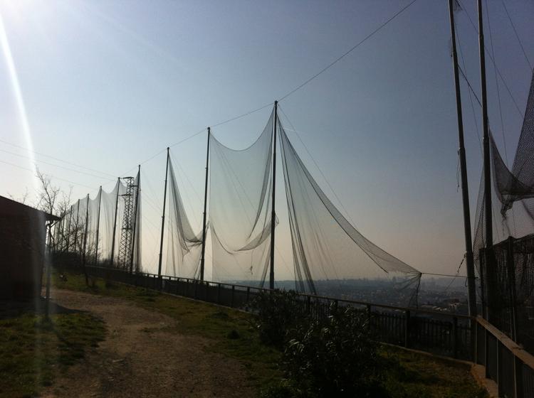 Copertura e protezione campo golf