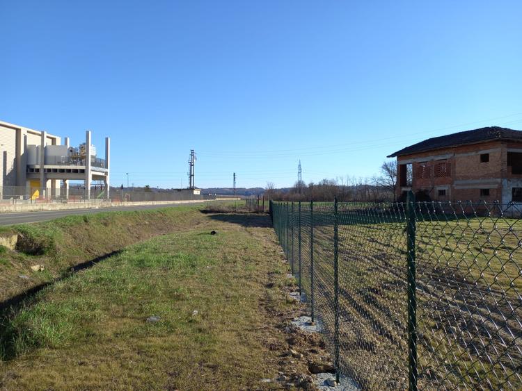 Delimitazione nuovo stabilimento Saclà
