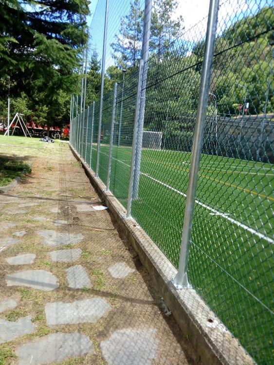 Un bel campo da calcetto in un bel luogo