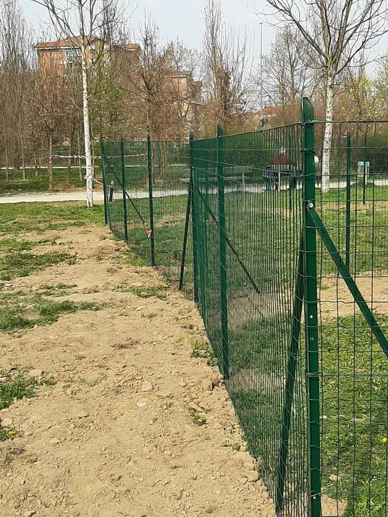 Recinzione area cani