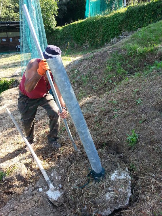 Copertura e protezione campo golf