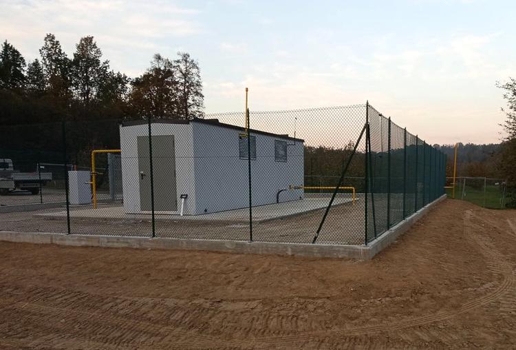 Cabina tecnica del gas