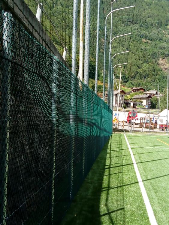 Un bel campo da calcetto in un bel luogo