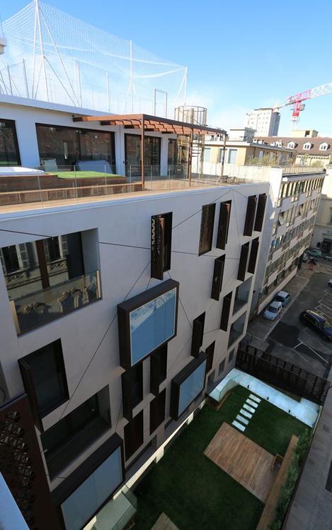 Campo da calcetto su terrazzo. Progetto Lascaris