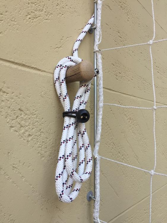 Recinzione alza / abbassa su terrazzo