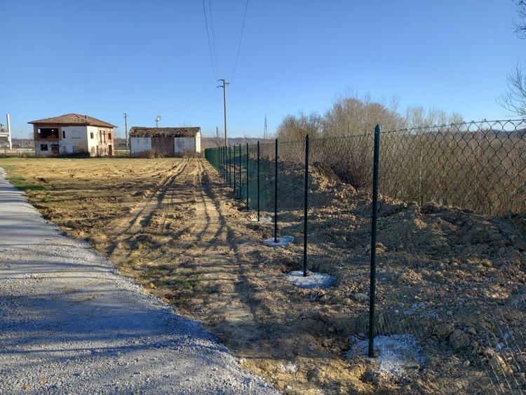 Delimitazione nuovo stabilimento Saclà