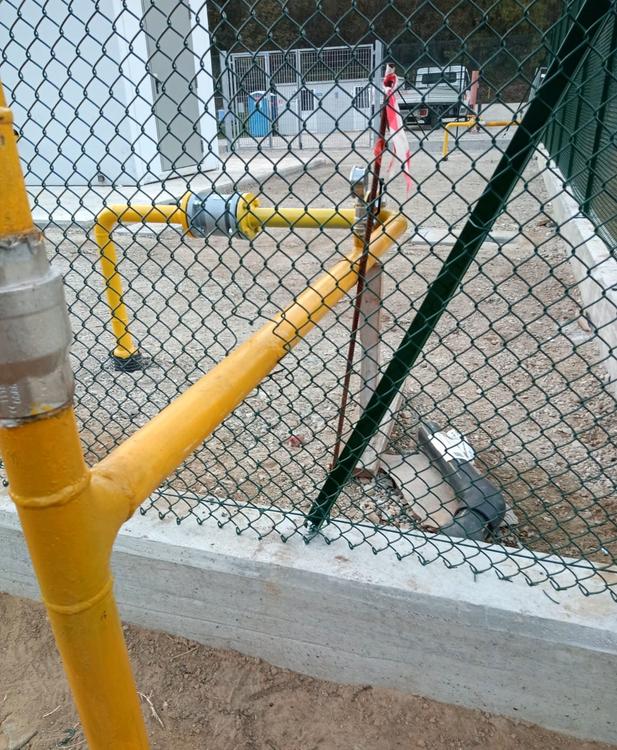 Cabina tecnica del gas