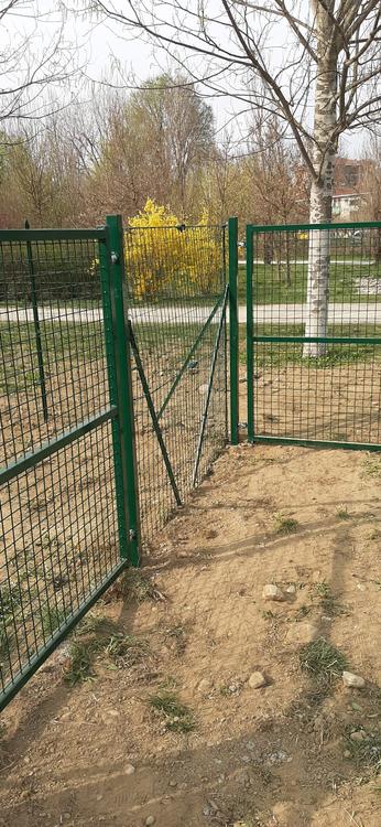 Recinzione area cani