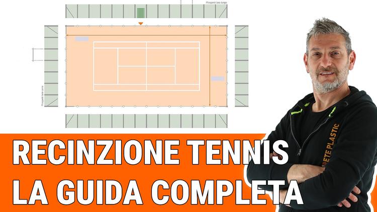 Nuovo video: Guida completa alla posa della recinzione di un campo da tennis