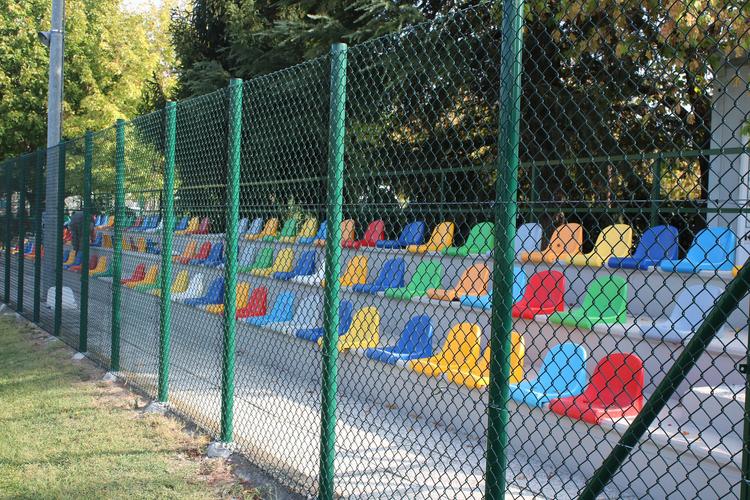 Rifacimento campo calcio a 11 della Ferrero di Alba