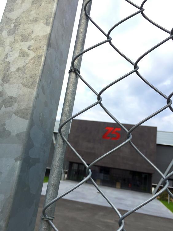 Recinzione perimetrale centro sportivo di Zidane