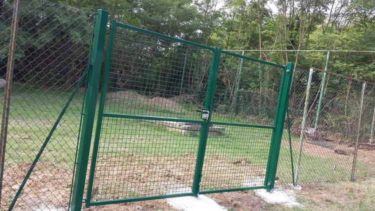 Recinzione a norma impianto sportivo di Solero