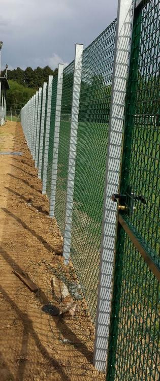 Recinzione a norma impianto sportivo di Solero