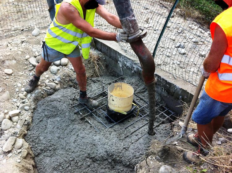 Recinzione di protezione campo nomadi Borgaro