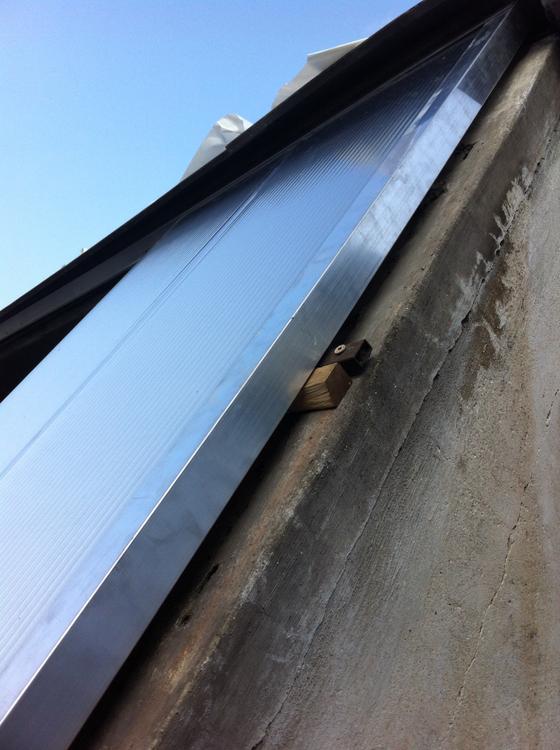 Rifacimento lucernari in policarbonato