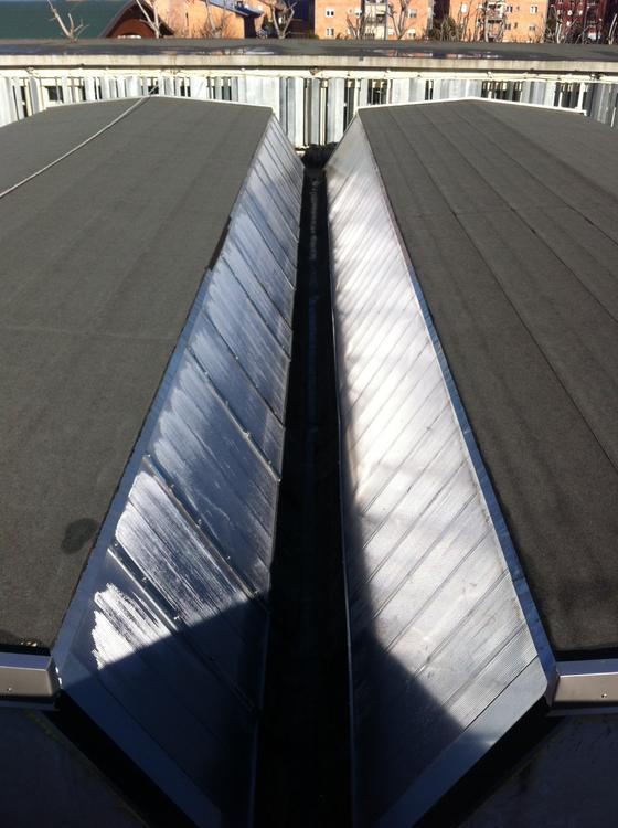 Rifacimento lucernari in policarbonato