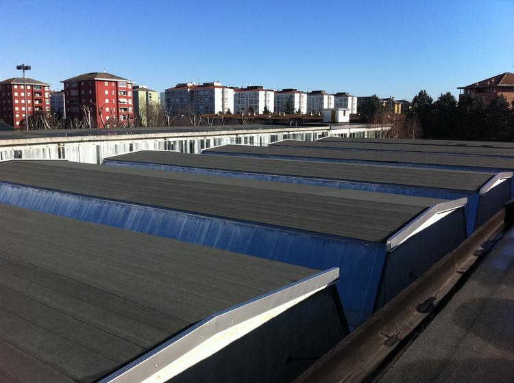 Rifacimento lucernari in policarbonato