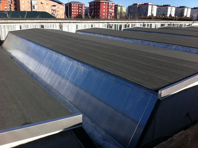 Rifacimento lucernari in policarbonato