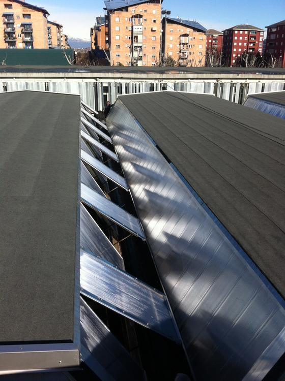 Rifacimento lucernari in policarbonato