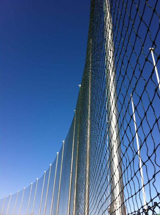 Recinzione sollevabile campo soft ball