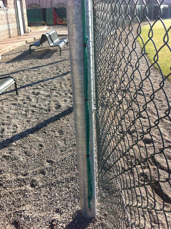 Recinzione sollevabile campo soft ball