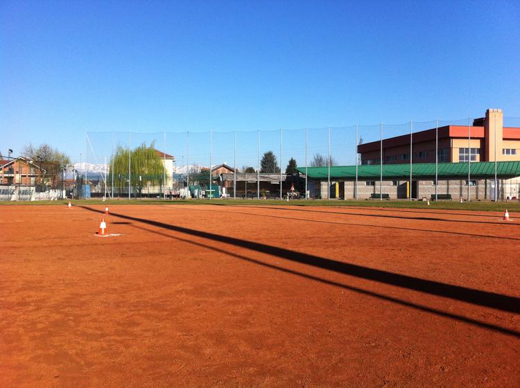 Recinzione sollevabile campo soft ball