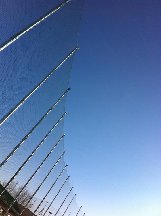 Recinzione sollevabile campo soft ball