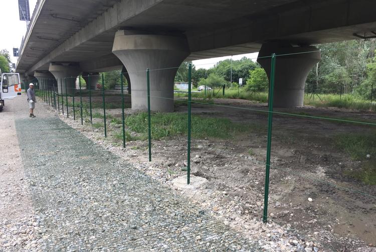 Recinzione autostradale