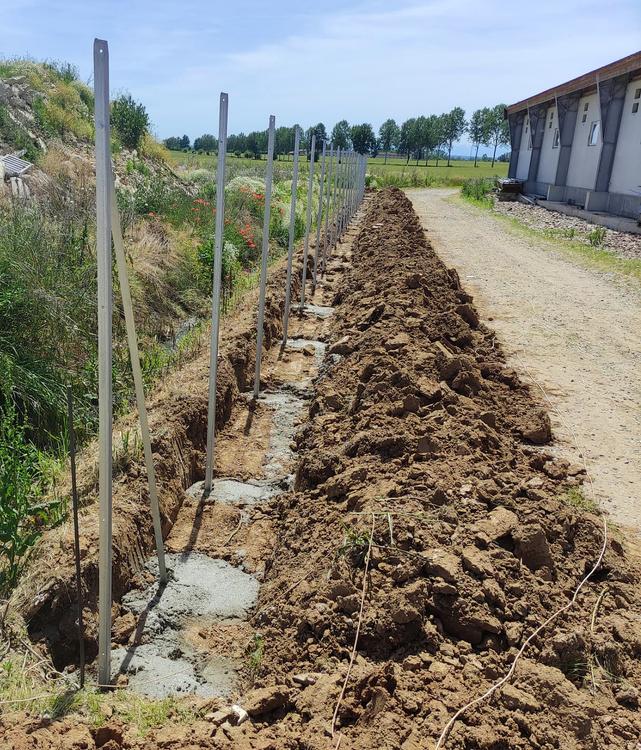 Recinzione azienda agricola