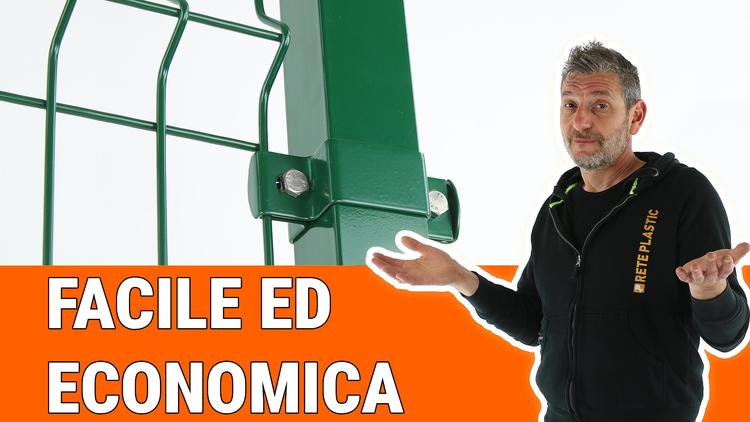 Nuovo video: Recinzione a pannelli Medium: robusta, economica e soprattutto registrabile