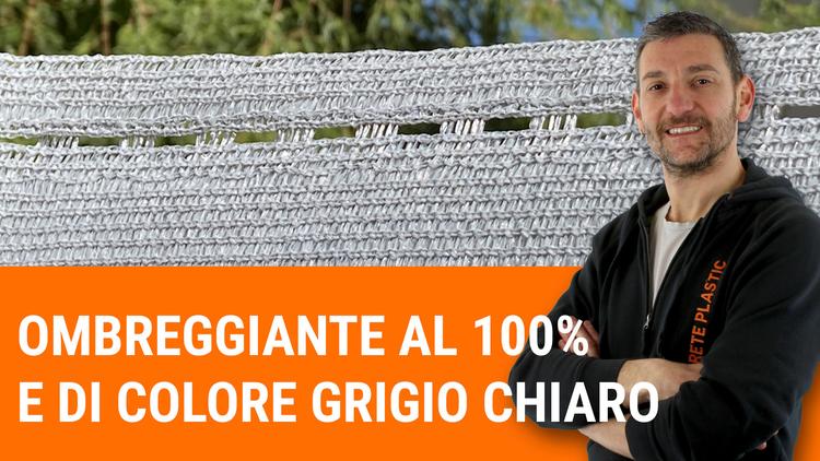Nuovo video: Ombreggiante robusto e di colore grigio chiaro