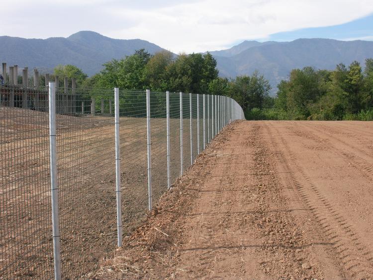 Recinzione in rete elettrosaldata Overplax