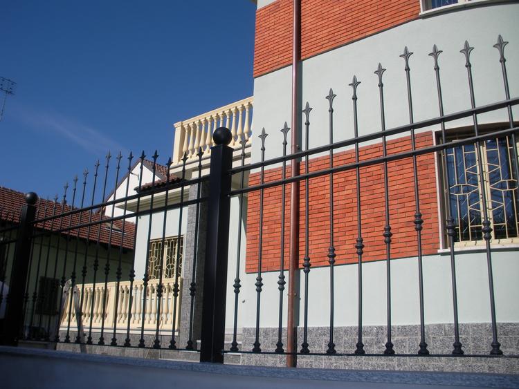 Ringhiera in ferro battuto