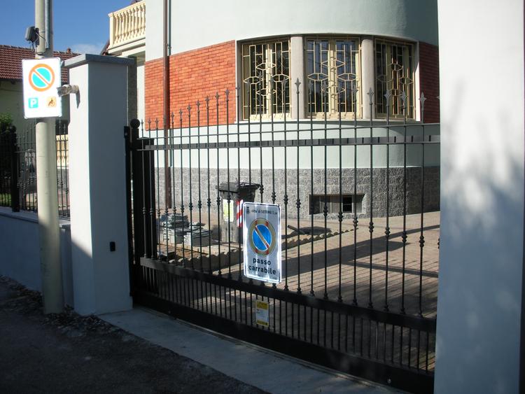 Ringhiera in ferro battuto