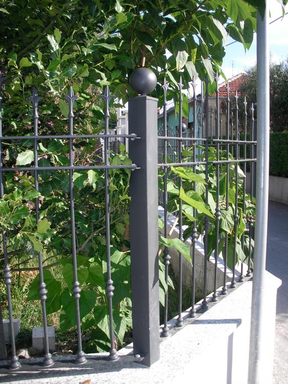 Ringhiera in ferro battuto