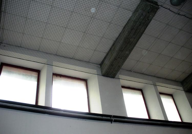 Copertura soffitto palestra