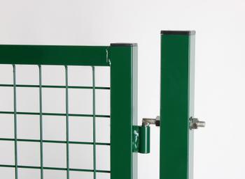Cancello Garden Verde 2 ante: Cancello con accessori in inox