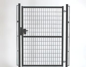 Cancello Base grigio 1 anta: Il cancello completo da giardino