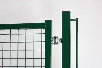 Cancello Standard verde 2 ante: Cancello robusto e universale