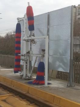 Protezione per autolavaggio treni