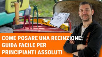 Ultimo video: Come posare una recinzione, guida FACILE per principianti assoluti