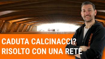 Realizzazione protezione della controsoffittatura di un padiglione