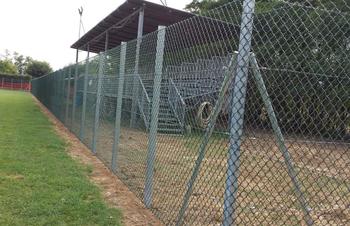 Recinzione a norma impianto sportivo di Solero