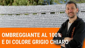 Nuovo video: Ombreggiante robusto e di colore grigio chiaro